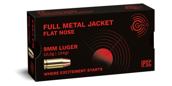 Pistol Cartridges FMJ Flat Nose | Waffenglauser.ch