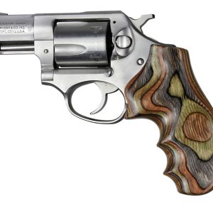 Hogue Wood Grip Ruger SP101 Lamo Camo