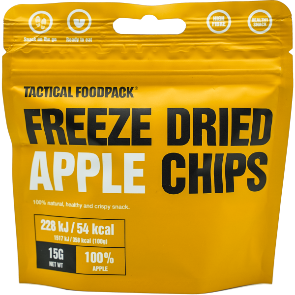 Tactical Foodpack  Apfelchips 15g (Freeze-Dried Chips Apples)