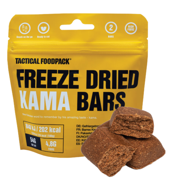 Tactical Foodpack Gefriergetrocknete Kama Riegel 54g (Freeze Dried Kama Bars)