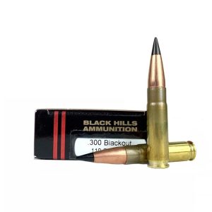 Black Hills Kal. 300 ACC Blackout/Whisper 110gr TAC-TX Barnes Geschoss