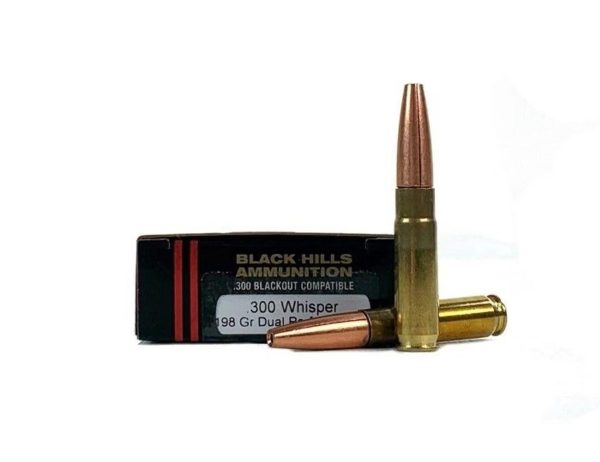 Black Hills Kal. 300 ACC Blackout/Whisper 198gr Dual Performance Kupfer Geschoss