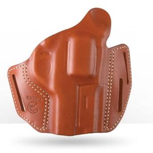 Chiappa Rhino Holster 3" aus Leder braun