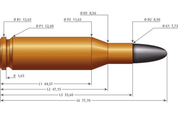 100 Stück 7.62