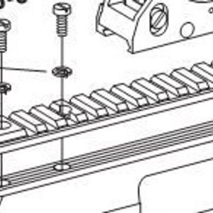 Fabarm Picantiny Rail für Martial 16slot