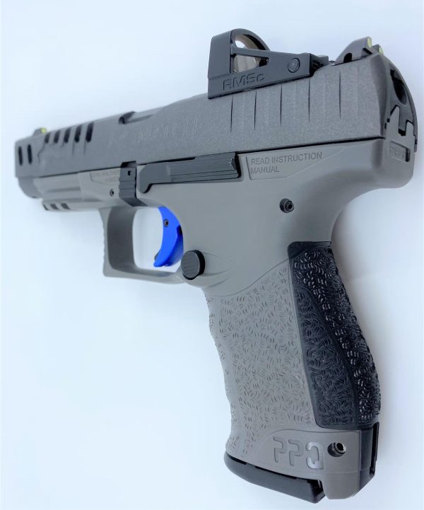 Walther Q5 Match Combo Tungsten Kal. 9mm Para, Tungsten Grey Schlitten, RMS-C Sight - Image 4