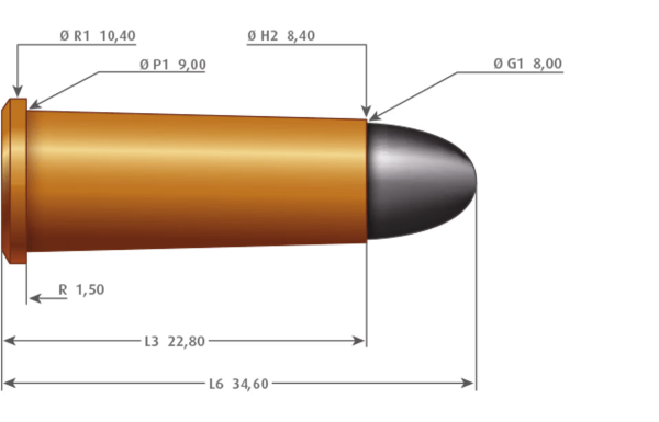 500 Stück Kaliber .32