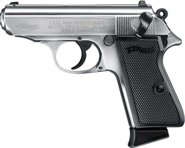 Walther PPK/S Pistole nickel Kal. .22 LR