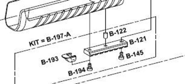 Fabarm STF/12 forend picantinny Rail Kit