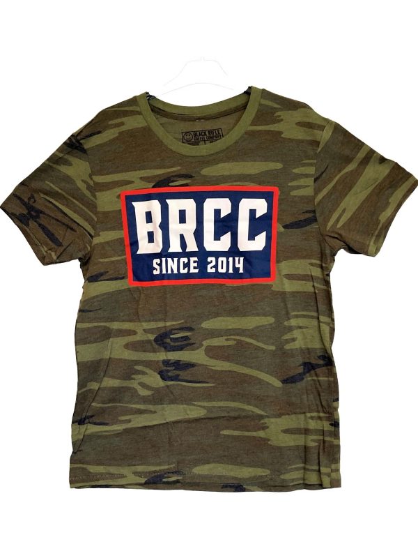 Black Rifle Coffee T-Shirt Camo mit BRCC Logo