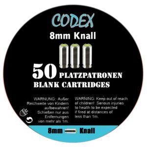 Platzpatronen Codex Kal. 8mm