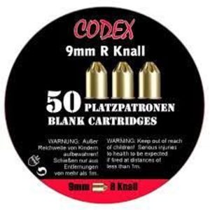 Platzpatronen Kal. 9mm R.K. für Revolver