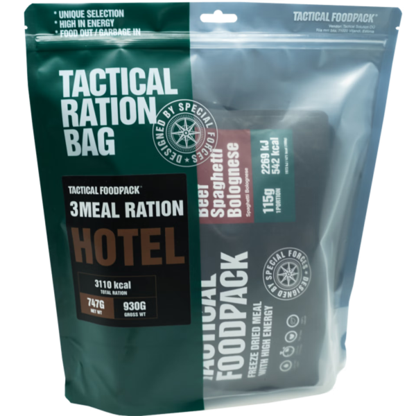 Tactical Foodpack® 3 Mahlzeiten Ration Hotel