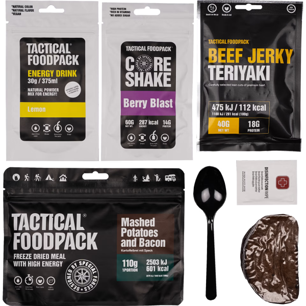 Tactical Foodpack® 1x Mahlzeit Ration DELTA 341g (1 Meal ration Delta)