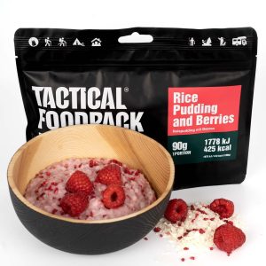 Tactical Foodpack® Rice Pudding and Berries - 100% natural food