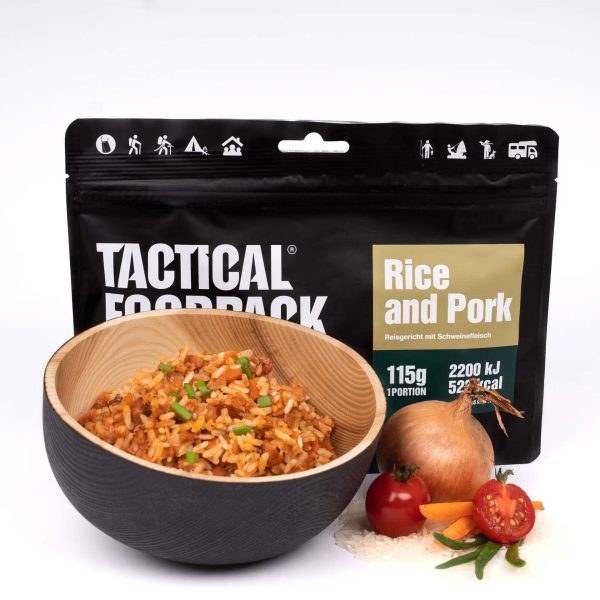 Tactical Foodpack® Rice and Pork - 100% natural food