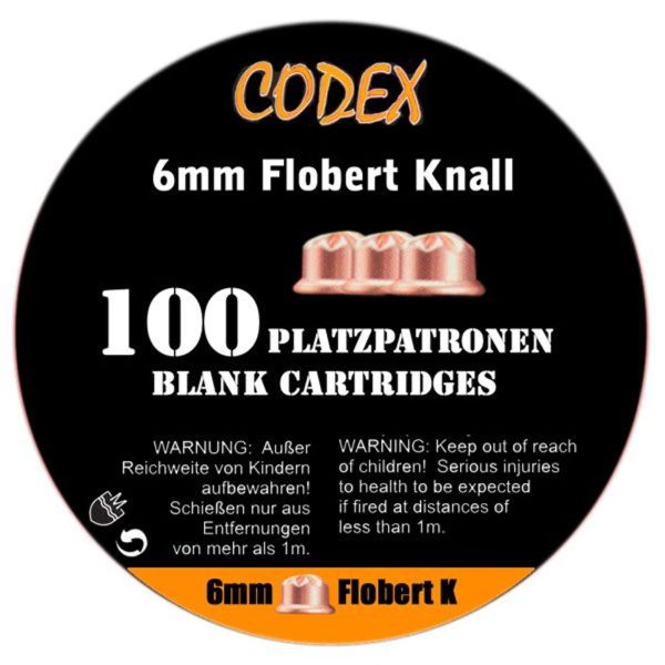 Platzpatronen Codex Kal. 6mm