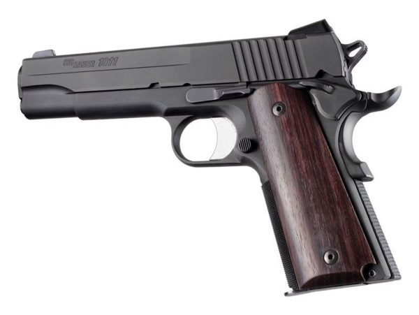 Hogue Wood Grip Colt Government 1911