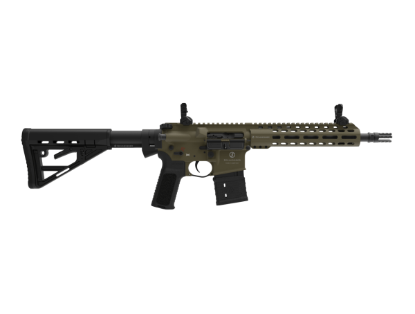 Selbstladebüchse Schmeisser AR15 S4F OD Green 10.5" .223 Rem | Waffen Glauser AG