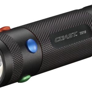 Coast TX10 LED Taschenlampe 3 Color