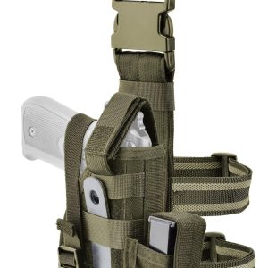 Defcon 5 Leg Pistol Holster OD Green