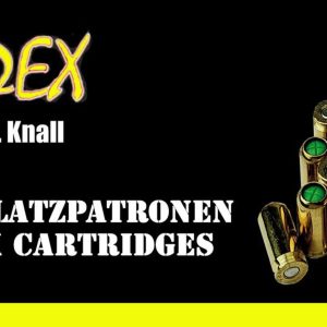 Platzpatronen Codex Kal. 9mm P.A.K. für Pistolen