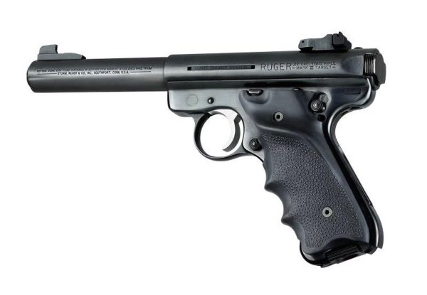 Hogue Rubber Grip Ruger MK II /MK III mit Daumenauflage für Rechtshänder