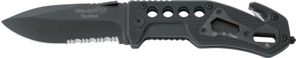 Black Fox Folding Rescue Knife