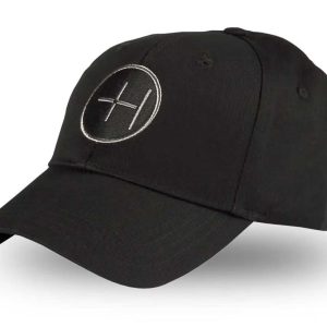 Hawke Kappe Black Cotton Twill Cap