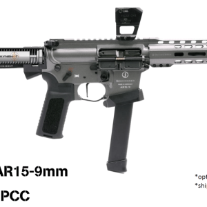 Halbautomat Schmeisser AR15-9mm Dynamic PCC Grey 10.5" | Waffen Glauser AG