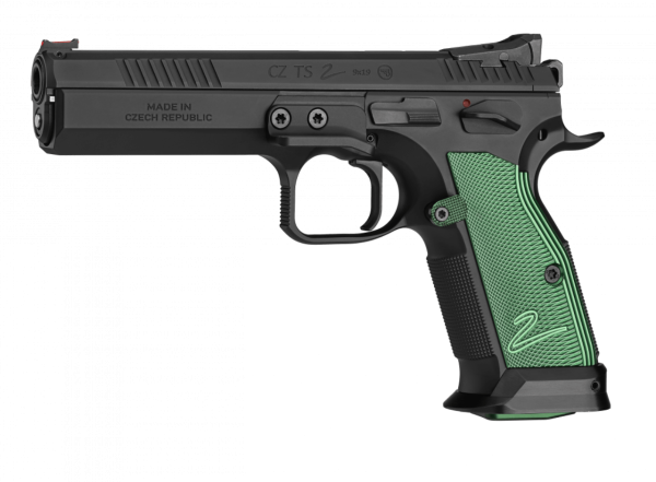 Pistole CZ TS 2 Racing Green 9mm Para 20-Schuss | Waffen Glauser AG