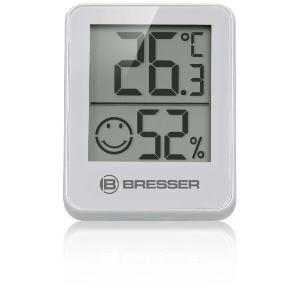 BRESSER ClimaTemp Thermo-Hygrometer Indikator 3er Set weiss - Image 2