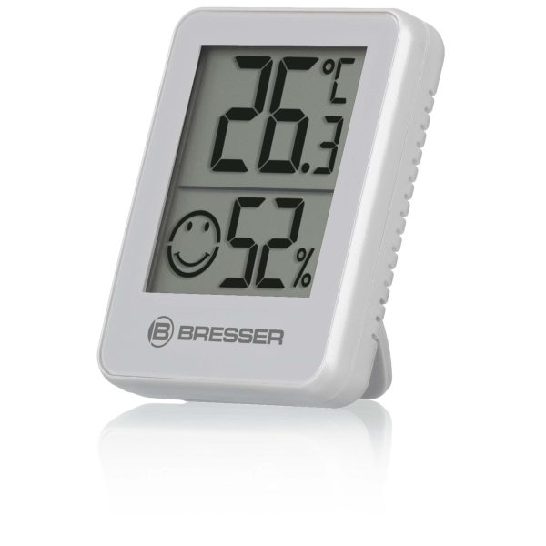 BRESSER ClimaTemp Thermo-Hygrometer Indikator 3er Set weiss - Image 3