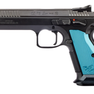 Pistole CZ TS 2 Blue Edition - Kansas City- 9mm Para 20-Schuss | Waffen Glauser AG