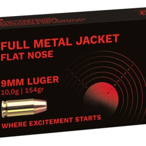 Pistol Cartridges FMJ Flat Nose | Waffenglauser.ch